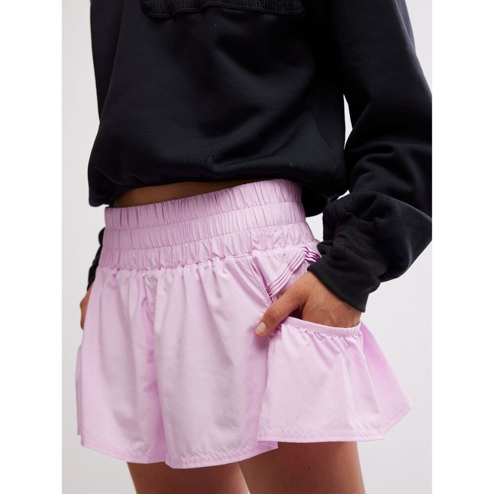 🌙FP MOVEMENT Get Your Flirt On Shorts / Powder Pink🌙